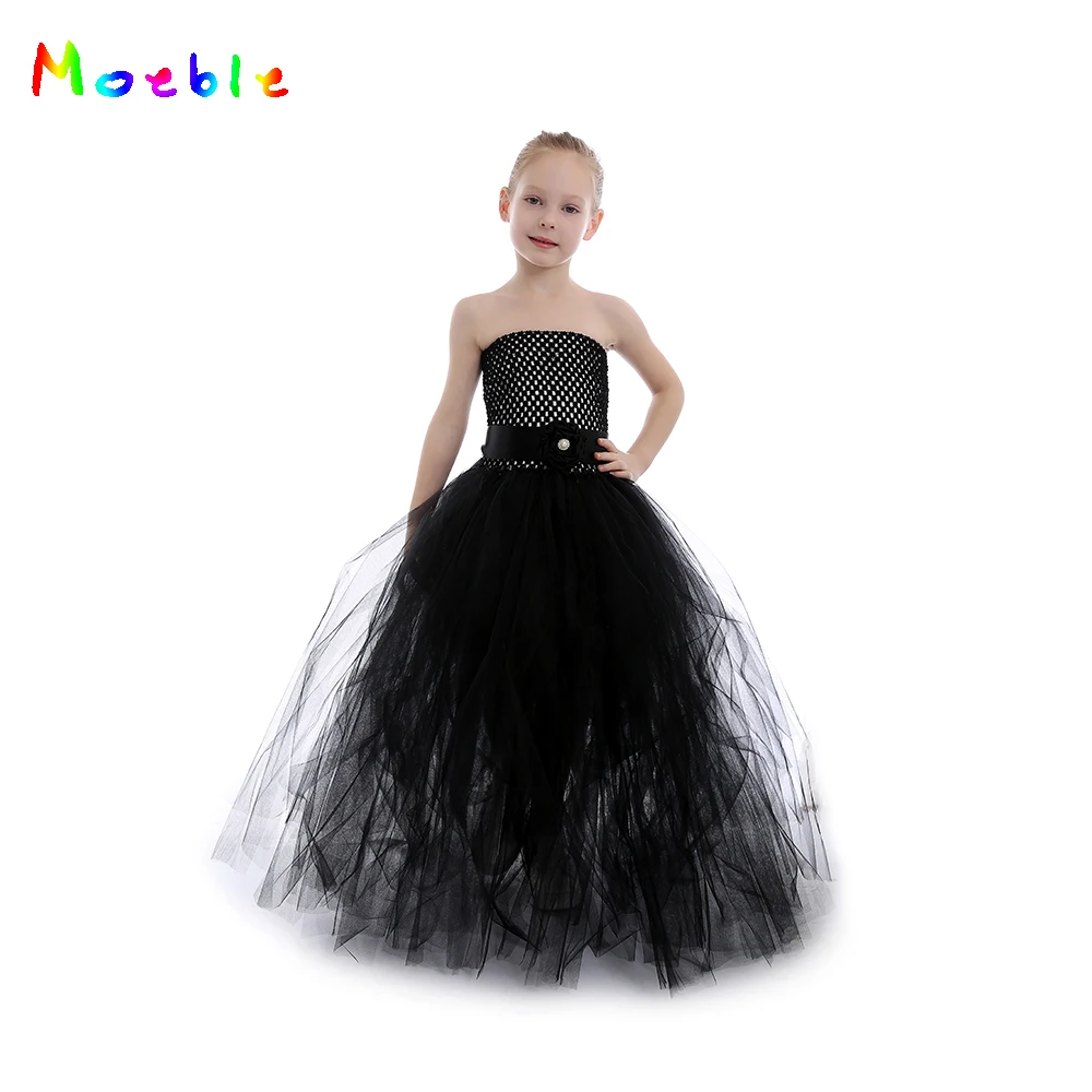 Shoulderless Black Color Flower Girls Tutu Dress Girl Evening Birthday Party Dresses Kids Ball Gown Tulle Dress for Dance
Shoulderless Black Color Flower Girls Tutu Dress Girl Evening Birthday Party Dresses Kids Ball Gown Tulle Dress for Dance