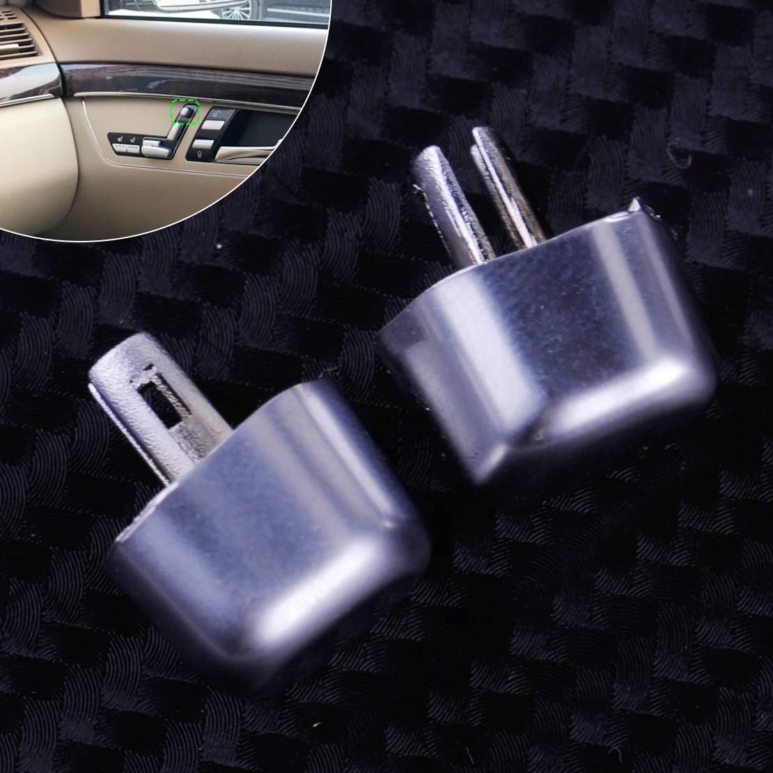 DWCX Side Seat Pillow Adjust Button Switch Knob Left / Right / Left&Right fit for Mercedes Benz S Class W221 2006-2011 2012 2013 
DWCX Side Seat Pillow Adjust Button Switch Knob Left / Right / Left&Right fit for Mercedes Benz S Class W221 2006-2011 2012 2013