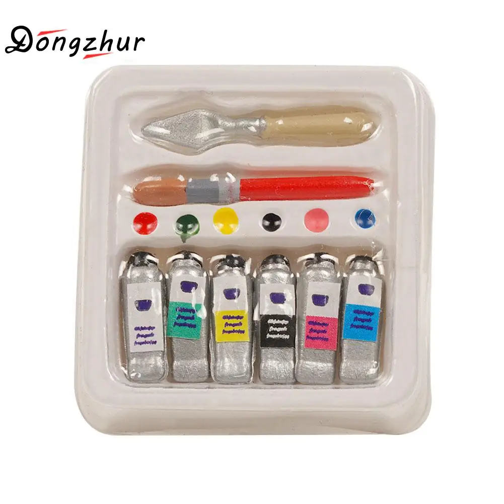Dongzhur Mini Painting Box Pigment Sticks Dollhouse Miniatures 1:12 Accessories Paint Box Doll House DIY Dolls House Parts Toy
Dongzhur Mini Painting Box Pigment Sticks Dollhouse Miniatures 1:12 Accessories Paint Box Doll House DIY Dolls House Parts Toy