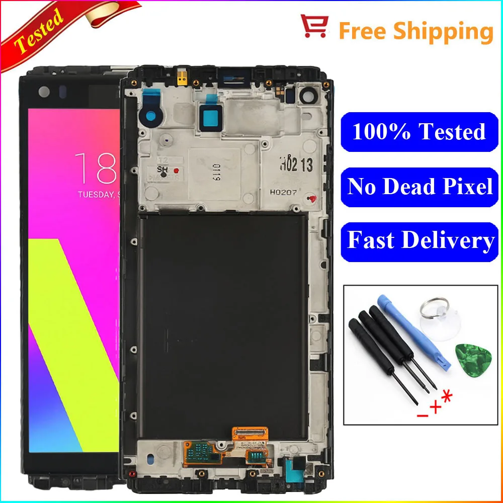 For LG V20 LCD Display VS995 VS996 LS997 H910 H915 H918 H990 Touch Screen Digitizer Frame Assembly Replacement For LG V20 lcd
For LG V20 LCD Display VS995 VS996 LS997 H910 H915 H918 H990 Touch Screen Digitizer Frame Assembly Replacement For LG V20 lcd