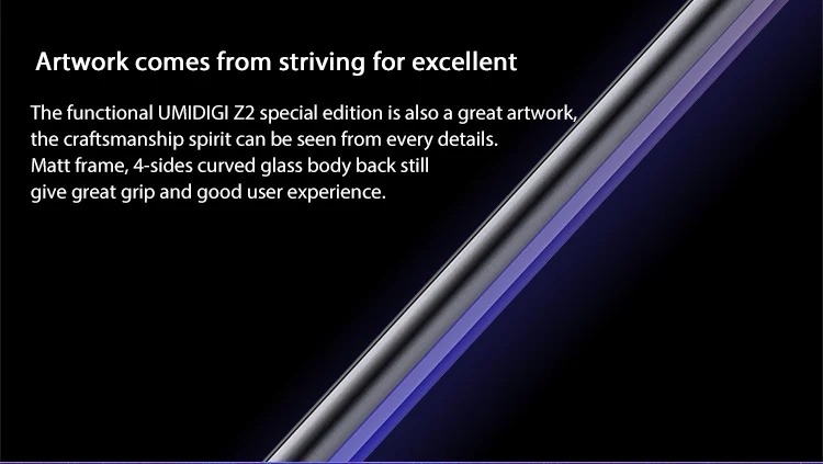 UMIDIGI UMI Z2 Special Edition 4GB RAM 64GB ROM Helio P23 MTK6763 2.0GHz Octa Core 6.2 Inch FHD+ Full Screen Quad Camera Android 8.1 4G LTE Smartphone