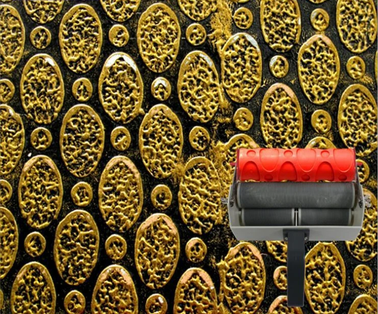 Wall art paint patterned roller for wall decoration 7 inch rubber roller no . 023
Wall art paint patterned roller for wall decoration 7 inch rubber roller no . 023