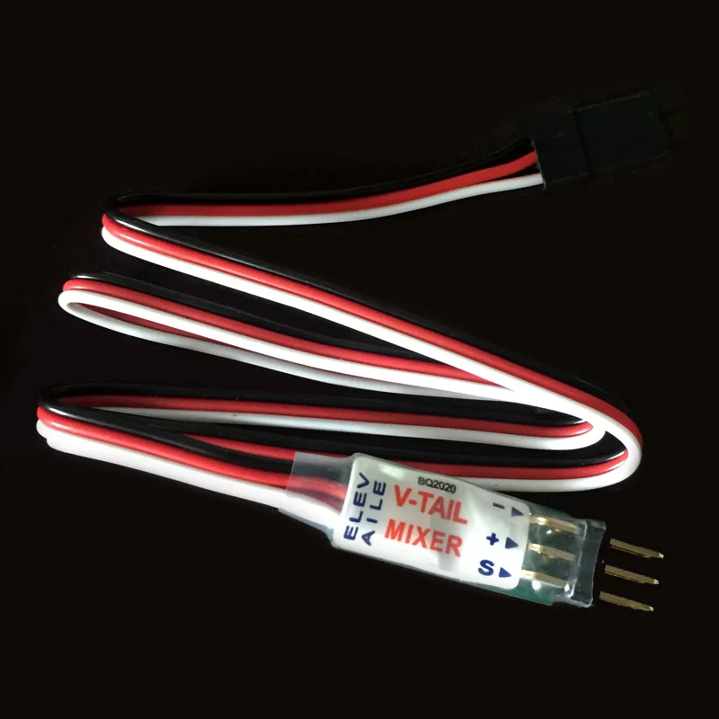 HOBBYWING V-Tail Mixer For RC airplane 3D plane Aileron - HWVT01 
HOBBYWING V-Tail Mixer For RC airplane 3D plane Aileron - HWVT01