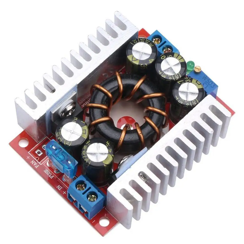 DC-DC High Power Low Ripple 15A Adjustable Step-down Module 98% High Efficiency Vehicle-mounted Voltage Power Buck Converter
DC-DC High Power Low Ripple 15A Adjustable Step-down Module 98% High Efficiency Vehicle-mounted Voltage Power Buck Converter