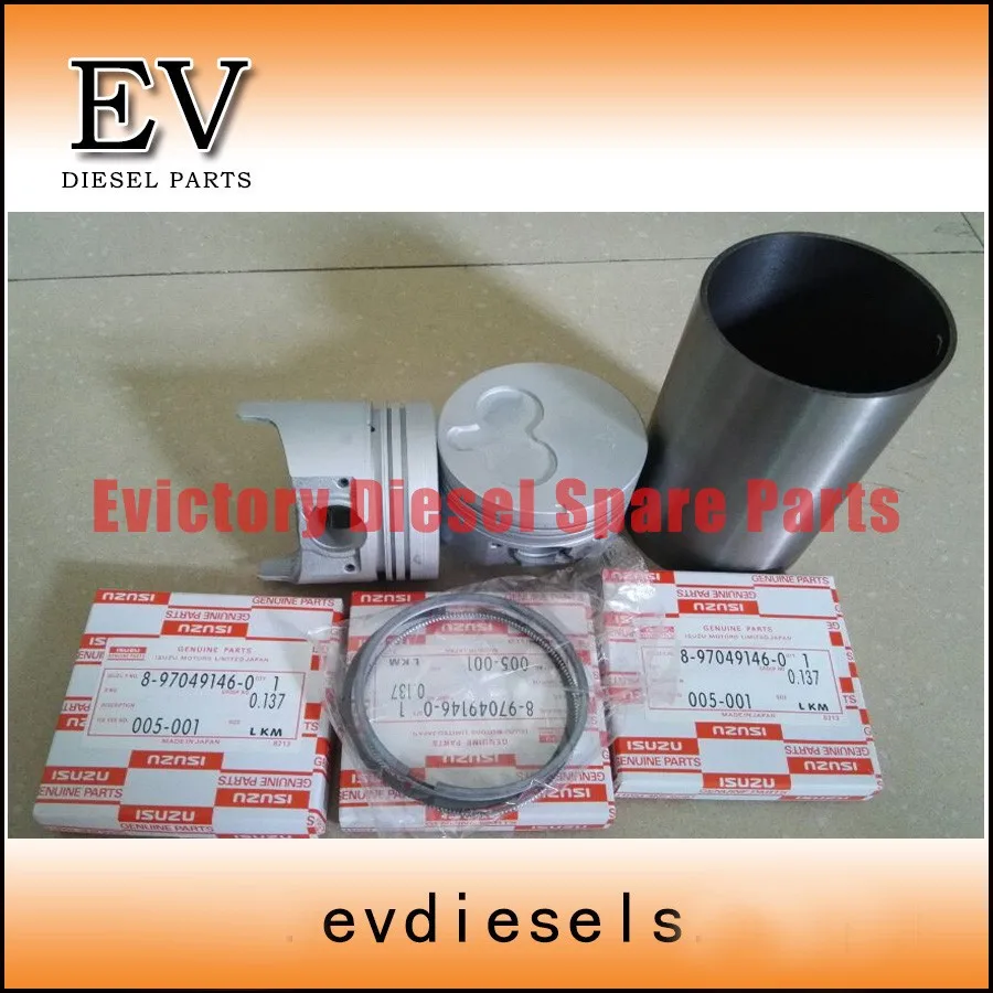 EV For Isuzu Liner Kit 3LD1 piston piston ring cylinder liner crankshaft bearing con rod bearing full gasket
EV For Isuzu Liner Kit 3LD1 piston piston ring cylinder liner crankshaft bearing con rod bearing full gasket