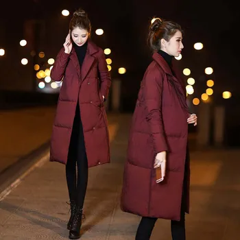 2020 Winter New Fashion Large size Women Down jacket Solid color Medium long High quality Temperament Women's Down jacket NUW211
2020 Winter New Fashion Large size Women Down jacket Solid color Medium long High quality Temperament Women's Down jacket NUW211