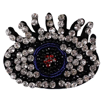 10pieces Beaded Eye Embroidery Patches Clothing Decorated Sew on Applique Emblem for T-Shirt Badges Garment Supplies TH599
10pieces Beaded Eye Embroidery Patches Clothing Decorated Sew on Applique Emblem for T-Shirt Badges Garment Supplies TH599