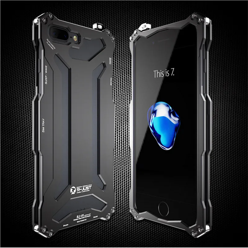 Cool Metal Phone Case For iPhone 7 Case Cover For iPhone 7 Plus Aluminum Alloy Case Coque Capa Funda I7 R-JUST Gundam Armor Case
Cool Metal Phone Case For iPhone 7 Case Cover For iPhone 7 Plus Aluminum Alloy Case Coque Capa Funda I7 R-JUST Gundam Armor Case
