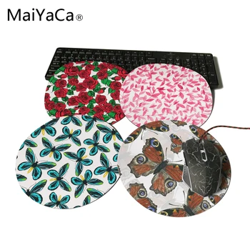 MaiYaCa Round Peacock Butterfly Pattern Customize Your Own Image Good Quality Anti-Skid Table Mats For Red Watercolor Leaves
MaiYaCa Round Peacock Butterfly Pattern Customize Your Own Image Good Quality Anti-Skid Table Mats For Red Watercolor Leaves