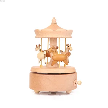 originality merry go round musical box music box children plaything whirligig house and home Ornaments Christmas decoration
originality merry go round musical box music box children plaything whirligig house and home Ornaments Christmas decoration