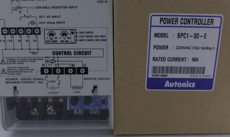

[Original authentic] Autonics power controller SPC1-35-E SPC1-50-E Korea native SPC1-50