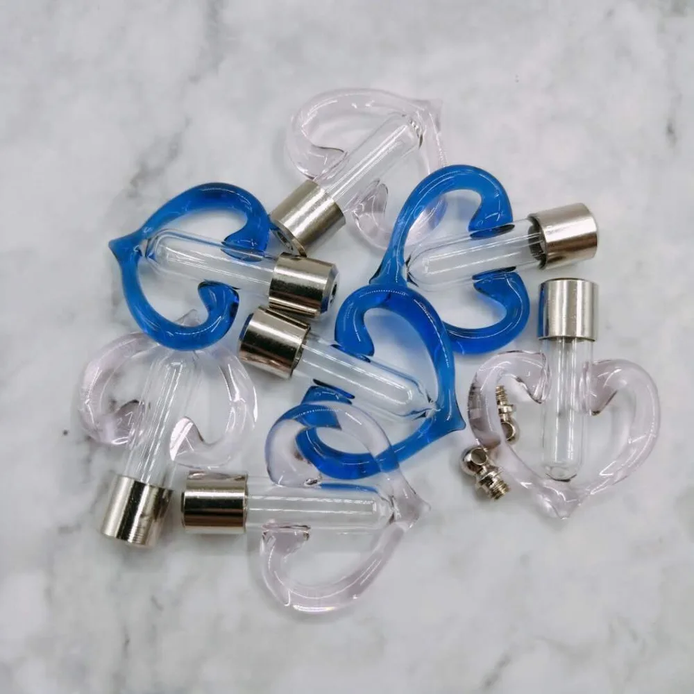 300pcs/lot SCREW CAP heart glass vial pendant Miniature glass Wish Bottle jars necklace clear perfum oil charm name or rice art
300pcs/lot SCREW CAP heart glass vial pendant Miniature glass Wish Bottle jars necklace clear perfum oil charm name or rice art