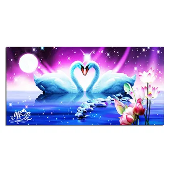 Only Love Swan 100x50cm Full drill diamond embroidery 3d diamond cross stitch fashion diamond mosaic pictures of rhinestones
Only Love Swan 100x50cm Full drill diamond embroidery 3d diamond cross stitch fashion diamond mosaic pictures of rhinestones