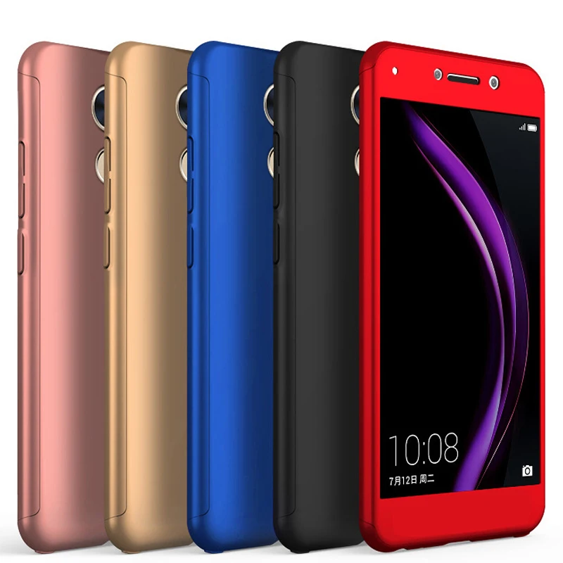 Для Huawei Honor 6C Pro чехол 360 полная защита для телефона Ультра тонкий защитный с