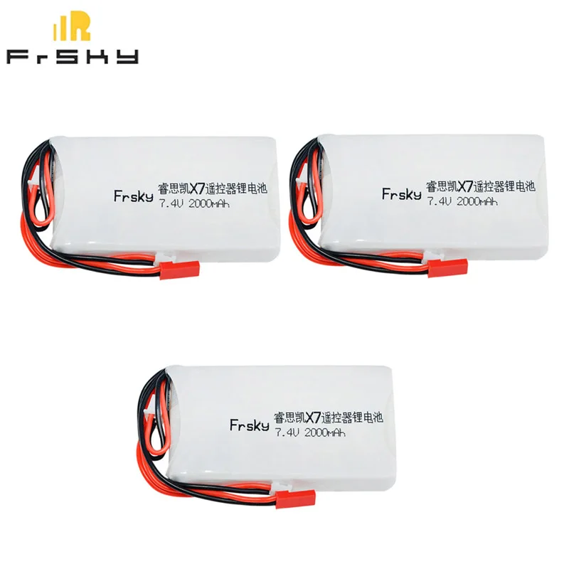 Frsky ACCST Taranis Q X7 Transmitter Remote Controller Spare Part 7.4V 2S 2000mAh 8C Rechargeable Lipo Battery for RC Models
Frsky ACCST Taranis Q X7 Transmitter Remote Controller Spare Part 7.4V 2S 2000mAh 8C Rechargeable Lipo Battery for RC Models