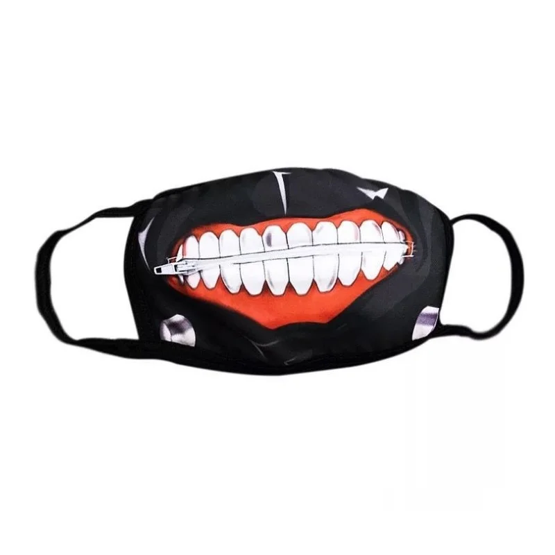 New Style Tokyo Ghoul Zipper Mask Anime Exhibition Surrounding Young people Family party Personal Masks Hot Selling
New Style Tokyo Ghoul Zipper Mask Anime Exhibition Surrounding Young people Family party Personal Masks Hot Selling