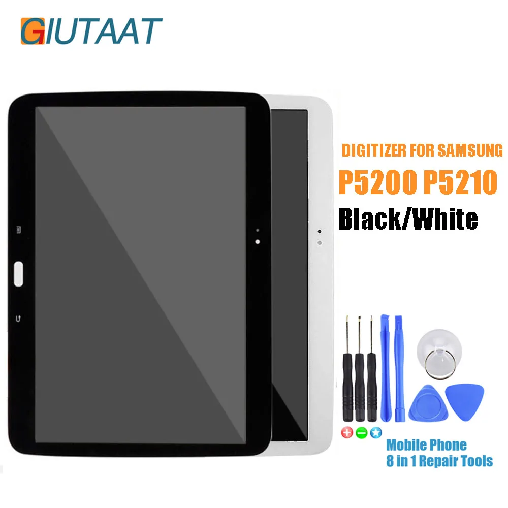 10.1" LCD Display Touch Screen Digitizer Full Assembly with Frame For Samsung Galaxy Tab 3 GT-P5200 P5210 P5200 P5210
10.1" LCD Display Touch Screen Digitizer Full Assembly with Frame For Samsung Galaxy Tab 3 GT-P5200 P5210 P5200 P5210