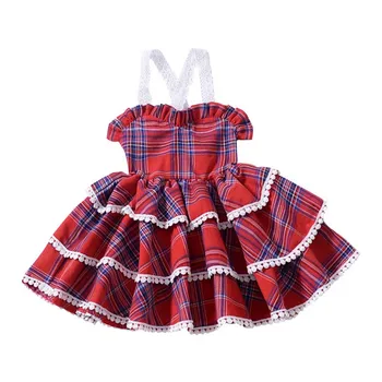 Elegant Girl Summer dresses Plaid Preppy Style Casual Pleated dress Princess Vestido cotton Stripe Cute Kids Party Dresses
Elegant Girl Summer dresses Plaid Preppy Style Casual Pleated dress Princess Vestido cotton Stripe Cute Kids Party Dresses