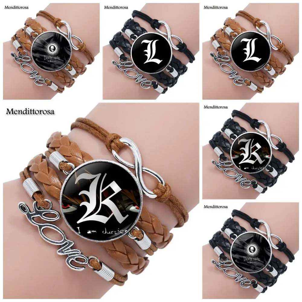 Mendittorosa Death Note Multilayer Black/Brown Leather Bracelet Bangle For Girls Best Gift For Lovely Daughter Sister
Mendittorosa Death Note Multilayer Black/Brown Leather Bracelet Bangle For Girls Best Gift For Lovely Daughter Sister