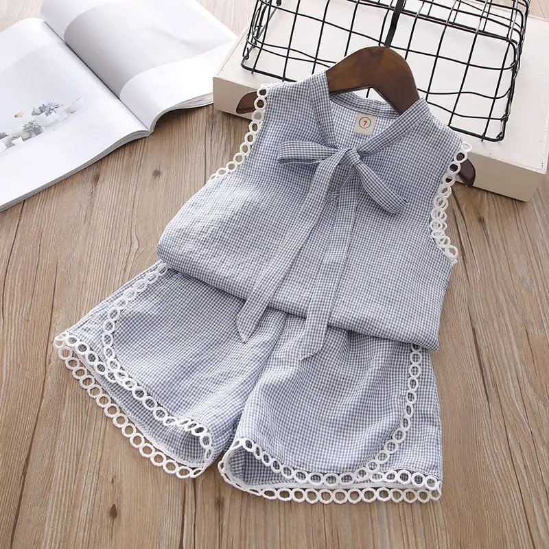 Plaid Baby Girls Dresses 2018 Sleeveless Girl Lace Set Dress with Bowknot Casual Girls Baby Clothes Girls Clothes 5 6 7 8 Years
Plaid Baby Girls Dresses 2018 Sleeveless Girl Lace Set Dress with Bowknot Casual Girls Baby Clothes Girls Clothes 5 6 7 8 Years
