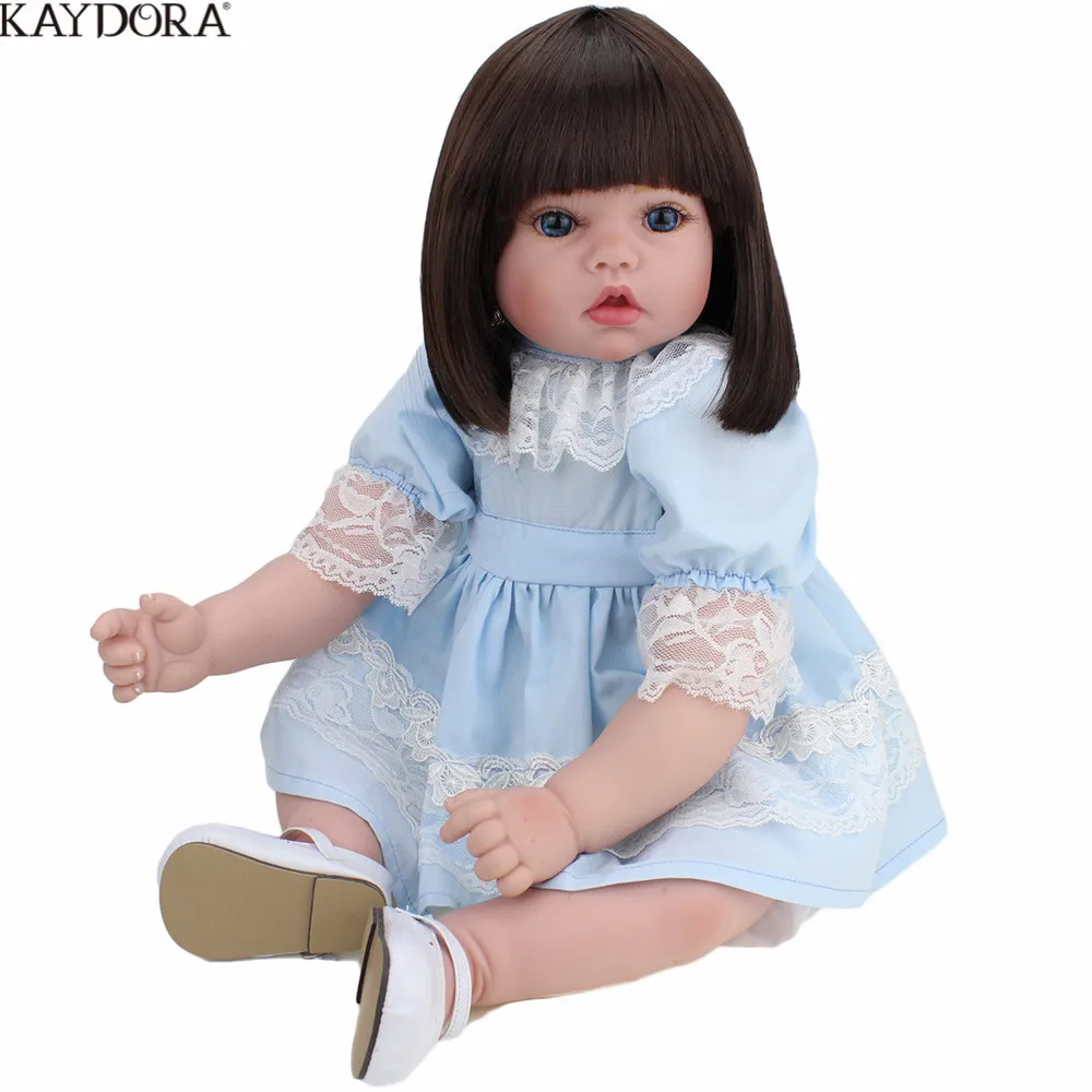 KAYDORA 55cm 22 Inch Silicone Reborn Girl Dolls Realistic Girl Doll Toys Lifelike Princess Bebe Reborn menina Christmas Gift
KAYDORA 55cm 22 Inch Silicone Reborn Girl Dolls Realistic Girl Doll Toys Lifelike Princess Bebe Reborn menina Christmas Gift