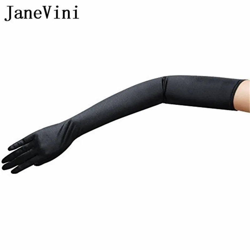 JaneVini Elbow Length Bridal Gloves Wedding Satin Gloves 23.5" Long Wedding Gloves for Bride Woman Dance Gloves Gant Dentelle
JaneVini Elbow Length Bridal Gloves Wedding Satin Gloves 23.5" Long Wedding Gloves for Bride Woman Dance Gloves Gant Dentelle