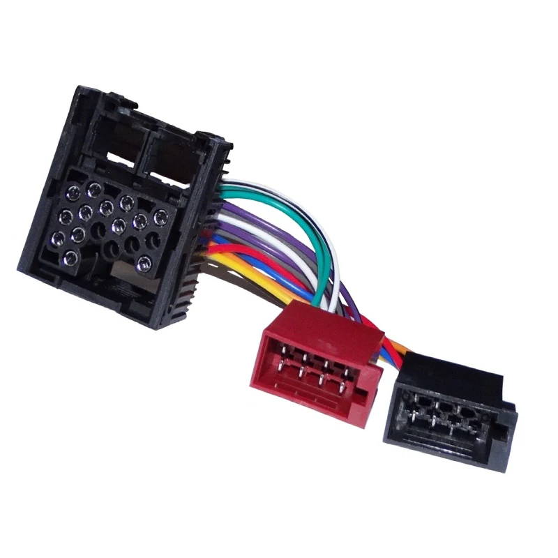 Iso Din Câble pour E30 E36 E46 E34 E39 E32 E38 E31 X5 Fiche Autoradio