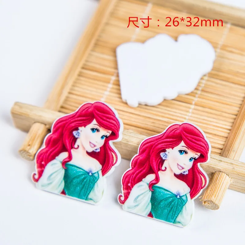 10pcs/lot flat back planar resin red hair princess cartoon DIY resin cabochons accessories for diy mobile phone case headband 
10pcs/lot flat back planar resin red hair princess cartoon DIY resin cabochons accessories for diy mobile phone case headband