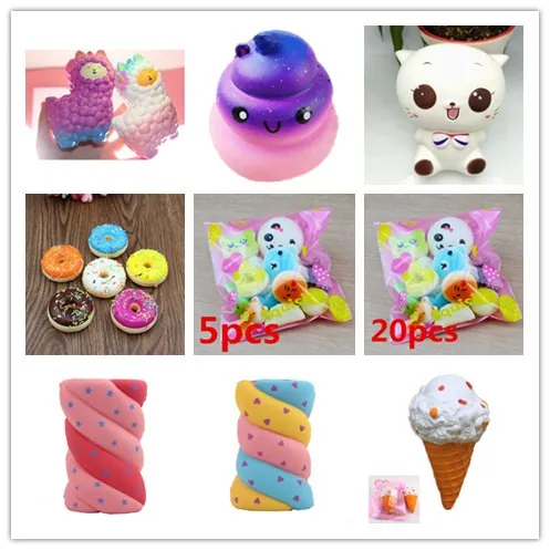 New Jumbo Squishy Ice Cream Cake Shining Shit Doughnut Cone Squishies Slow Rising Toys Charms Phone Strap
New Jumbo Squishy Ice Cream Cake Shining Shit Doughnut Cone Squishies Slow Rising Toys Charms Phone Strap