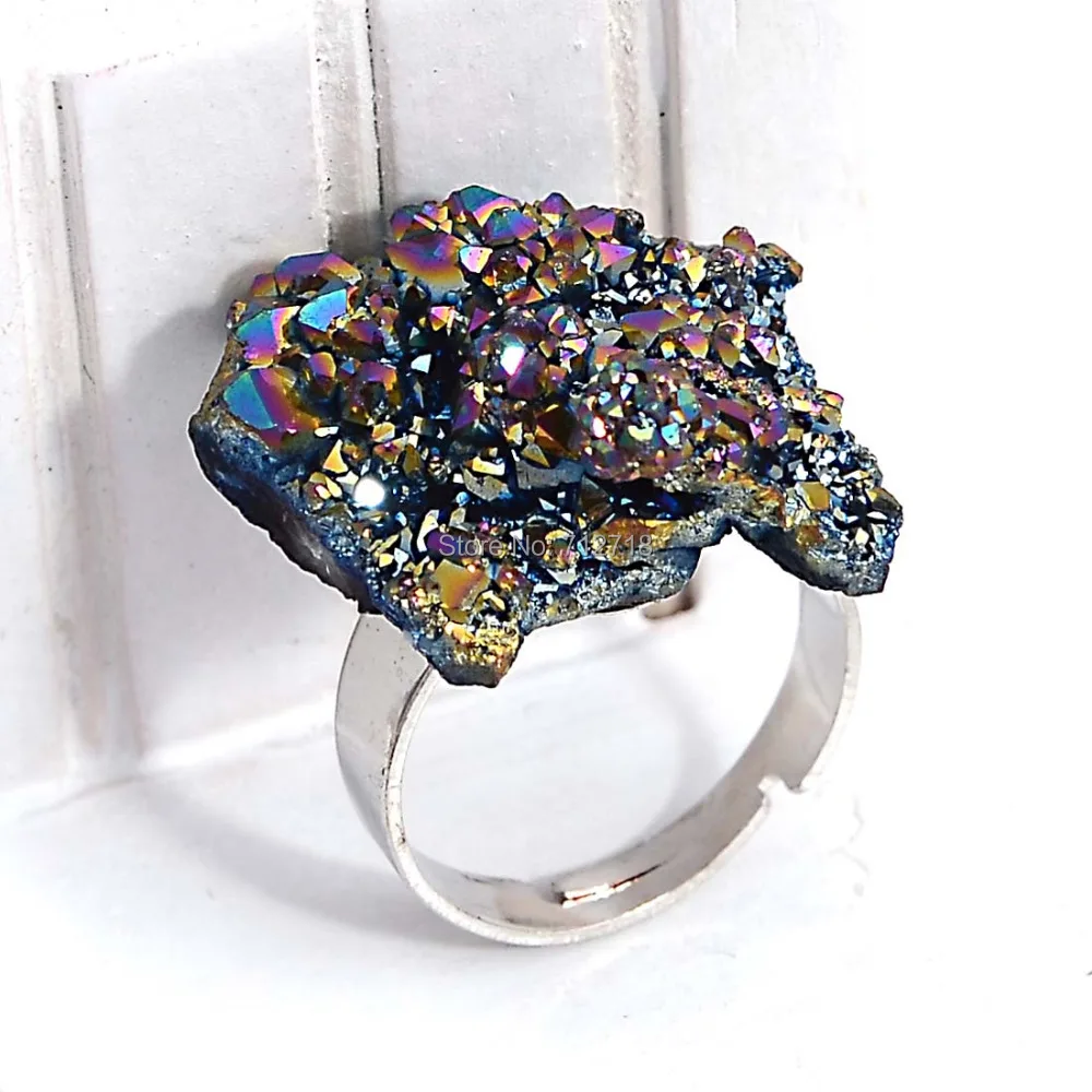 Miasol Unique Natural Stone Rock Crystal Quartz Rings For Women Druzy Drusy Wedding Crystal Stone Angel Ouro Rings
Miasol Unique Natural Stone Rock Crystal Quartz Rings For Women Druzy Drusy Wedding Crystal Stone Angel Ouro Rings