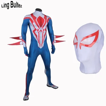 Ling Bultez4 High Quality Newest Spiderman 2099 Costume With Eyes Comic White 2099 Spiderman Cosplay Suit
Ling Bultez4 High Quality Newest Spiderman 2099 Costume With Eyes Comic White 2099 Spiderman Cosplay Suit
