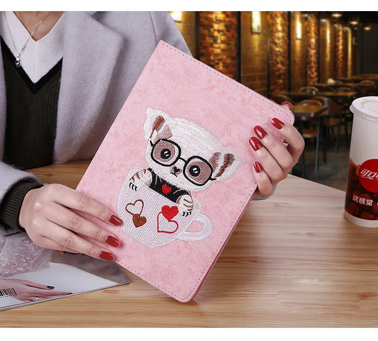 3D Bulldog teacup dog rabbit Teddy Embroidery Soft Stand Cover Smart Sleep Wake up Flip Case for apple iPad air1 air2 iapd5 6
3D Bulldog teacup dog rabbit Teddy Embroidery Soft Stand Cover Smart Sleep Wake up Flip Case for apple iPad air1 air2 iapd5 6