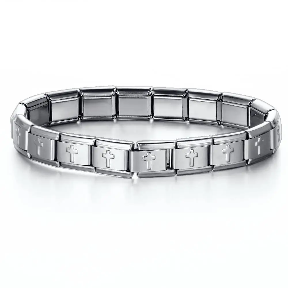 Fatpig Men's Bracelet Stretch Stainless Steel Health Tourmaline Bracelets Magnetic Energy Bracelets Cross for Men Women Jewelry
Fatpig Men's Bracelet Stretch Stainless Steel Health Tourmaline Bracelets Magnetic Energy Bracelets Cross for Men Women Jewelry