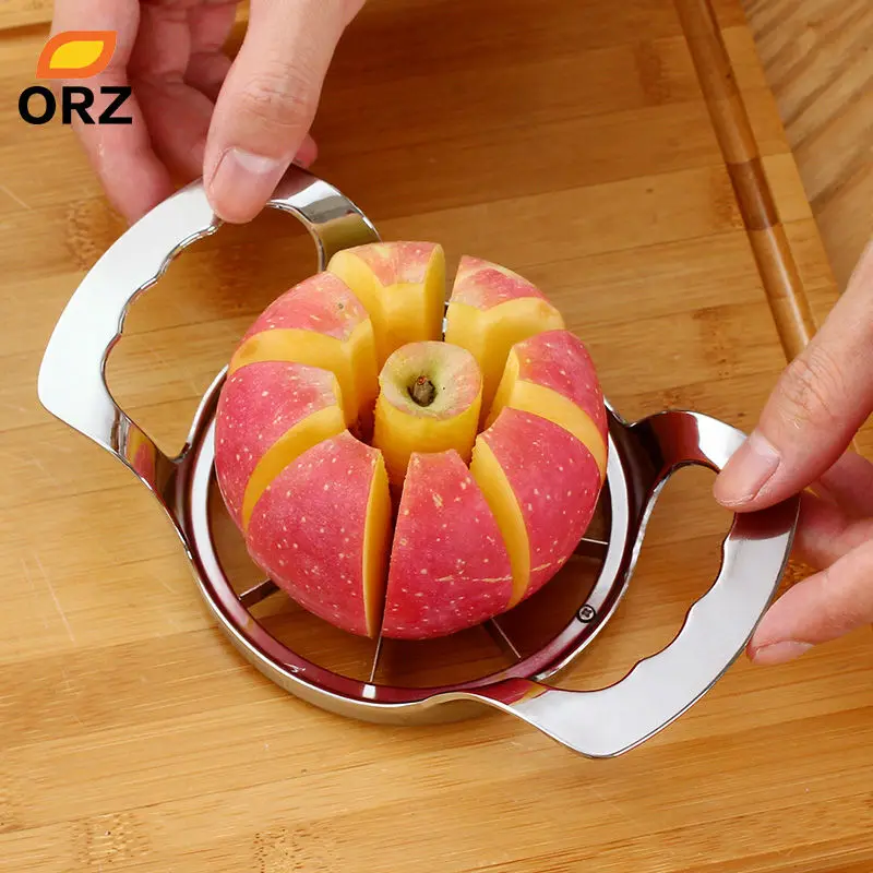 ORZ Apple Cutter Steel Slicer Vegetable Fruit Pear Peeler Divider Corer Dicing Kitchen Utensils Gadgets Tools Apple Cutter Knife
ORZ Apple Cutter Steel Slicer Vegetable Fruit Pear Peeler Divider Corer Dicing Kitchen Utensils Gadgets Tools Apple Cutter Knife
