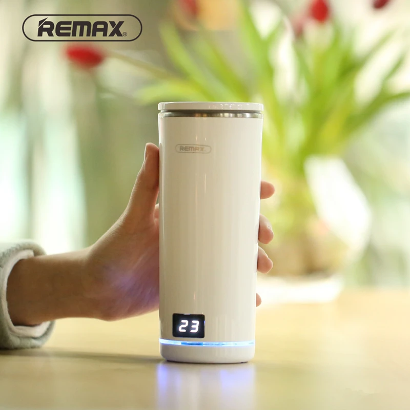

Healthy Lifestyle Remax G01 Smart Cup Reminder Drinking Water Show Temperature Test Water Quality Stainless Steel Simple Design