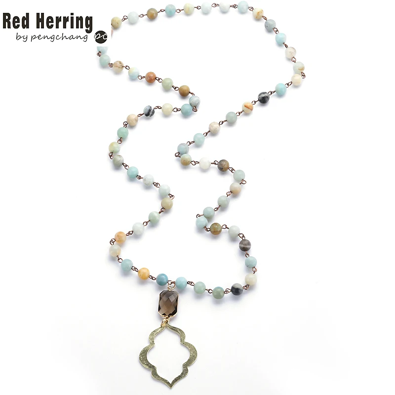 Free Shipping Amazonite Stones Bohemian Tribal Jewelry Rosary Chain Crystal and Lip Pendant Necklace
Free Shipping Amazonite Stones Bohemian Tribal Jewelry Rosary Chain Crystal and Lip Pendant Necklace