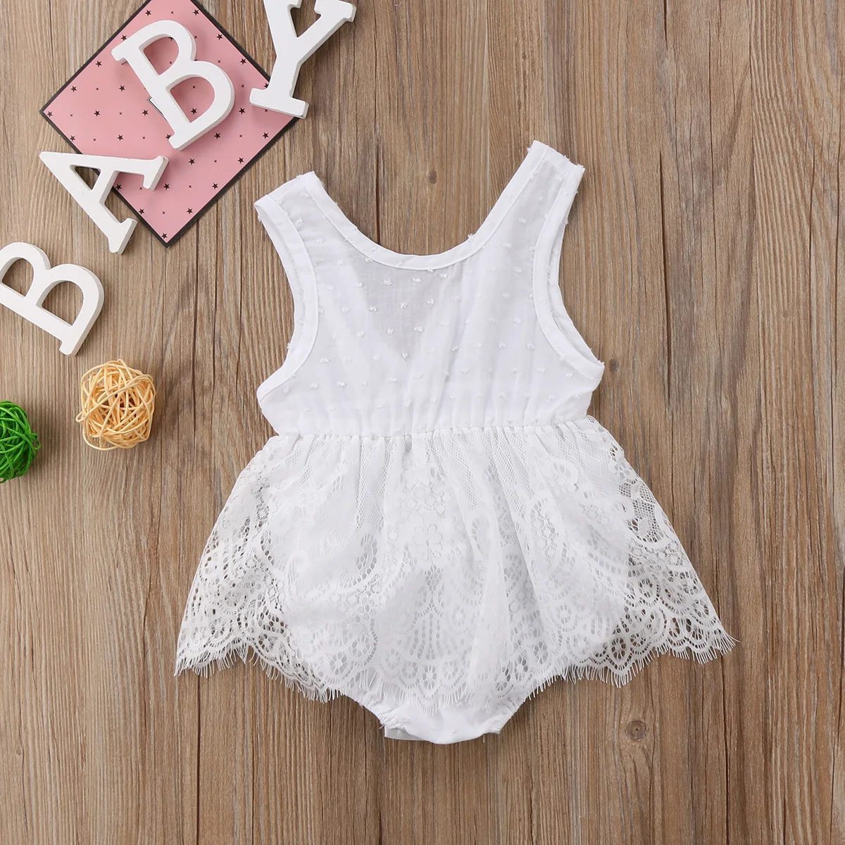 0-18M Fashion Newborn Baby Girls Two Colors Cotton And Lace Casual Sleeveless O-Neck Summer Bodysuit
0-18M Fashion Newborn Baby Girls Two Colors Cotton And Lace Casual Sleeveless O-Neck Summer Bodysuit