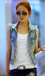 Free shipping 2019 Women's Retro Washed Sleeveless Personalized Cardigan jeans Denim Vest Waistcoat Coat Jacket S,M,L
Free shipping 2019 Women's Retro Washed Sleeveless Personalized Cardigan jeans Denim Vest Waistcoat Coat Jacket S,M,L