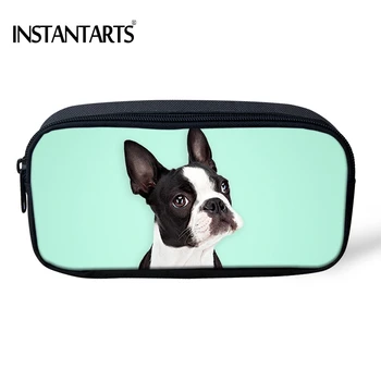 INSTANTARTS Cute 3D Animal Dog Boston Terrier Print Women Cosmetic Cases Organizer Makeup Bags Travel School Students Pencil Bag
INSTANTARTS Cute 3D Animal Dog Boston Terrier Print Women Cosmetic Cases Organizer Makeup Bags Travel School Students Pencil Bag