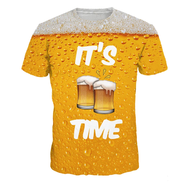 Man's T-shirt Fathers Day Comfortable Top Its Beer Time Prints Hipster 3D T Shirt Tshirts Compression Spain Shirt T-Shirt
Man's T-shirt Fathers Day Comfortable Top Its Beer Time Prints Hipster 3D T Shirt Tshirts Compression Spain Shirt T-Shirt