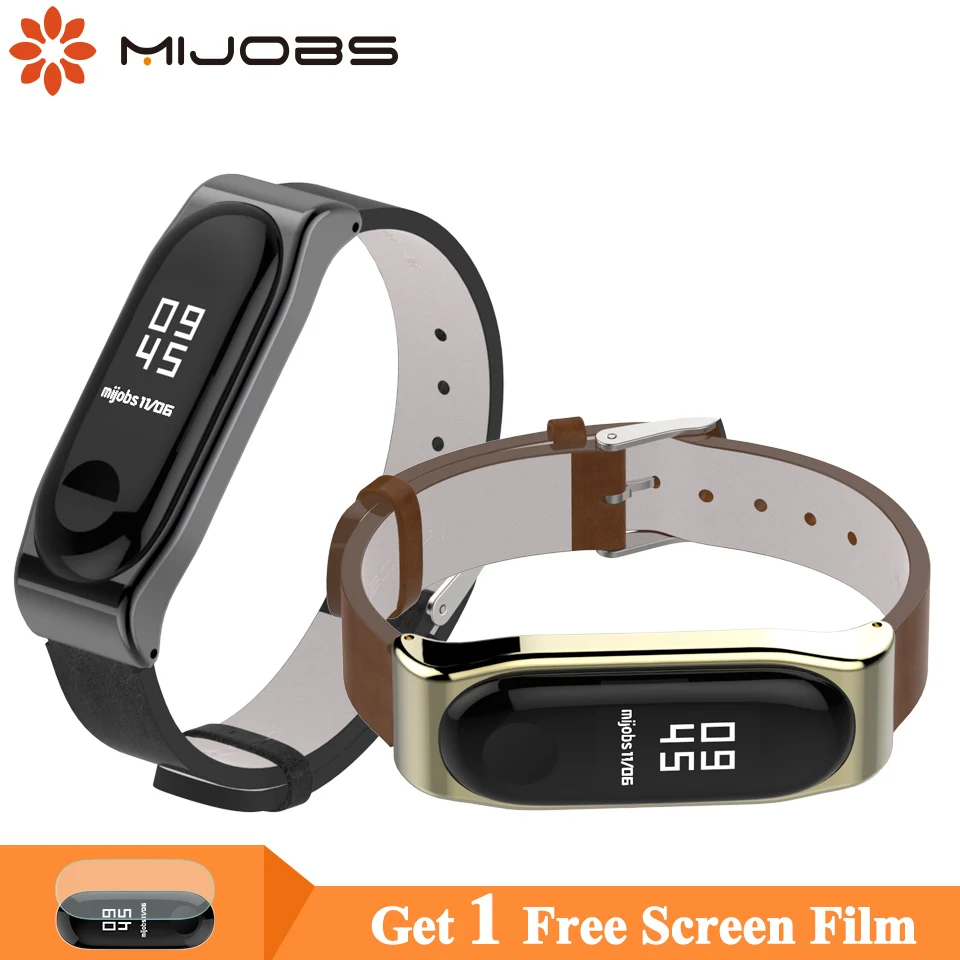 Mijobs Mi Band 4 PU Leather Wrist Strap for Xiaomi Mi Band 4 Strap Bracelet Miband 3 Smart Watch Wristbands Pulseira Mi band 3
Mijobs Mi Band 4 PU Leather Wrist Strap for Xiaomi Mi Band 4 Strap Bracelet Miband 3 Smart Watch Wristbands Pulseira Mi band 3