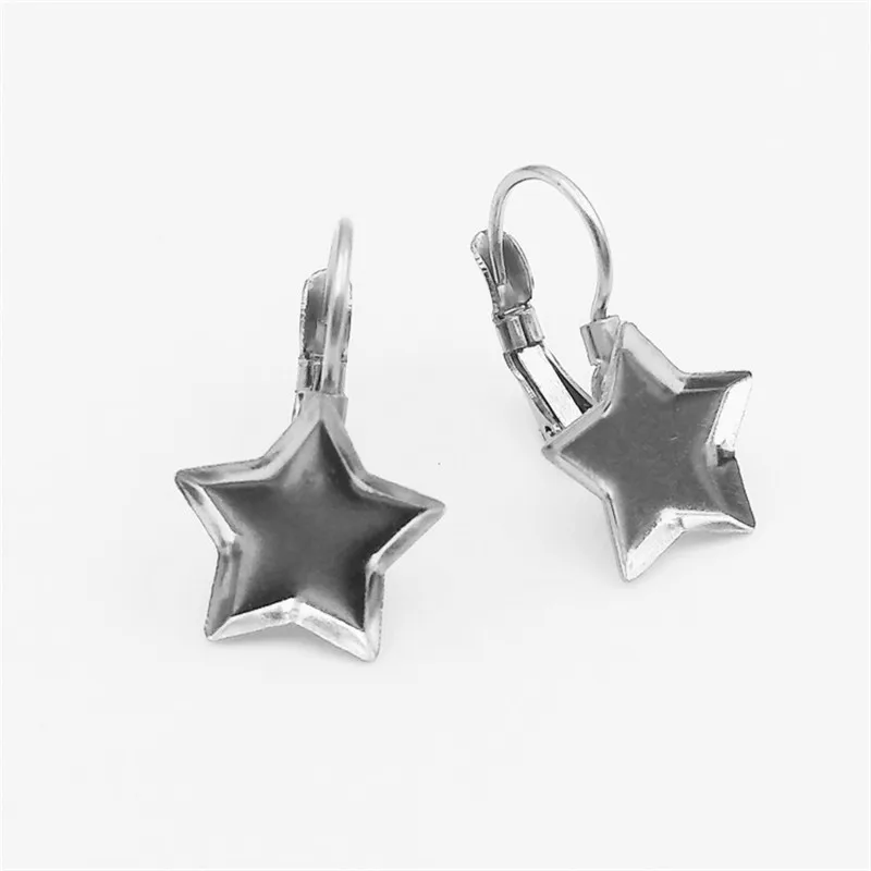 100PCS 12mm Stainless Steel Silver Color Hook Clasps Star Bead Caps End Caps for DIY Jewelry Crafting Accessories Findings
100PCS 12mm Stainless Steel Silver Color Hook Clasps Star Bead Caps End Caps for DIY Jewelry Crafting Accessories Findings