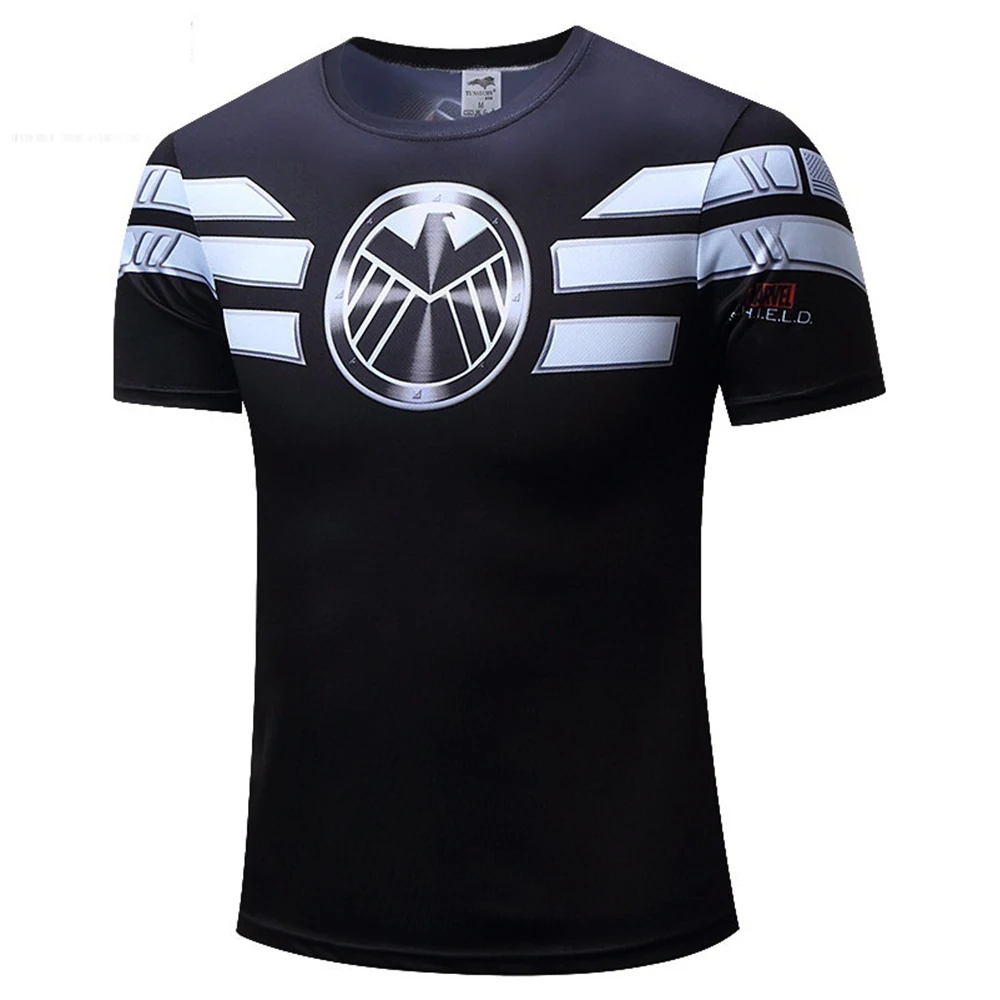 Captain America Printed T Shirt 3D Marvel Tee Superhero Gym Official Short Sleeve Mens Clothing Male cosplay costume
Captain America Printed T Shirt 3D Marvel Tee Superhero Gym Official Short Sleeve Mens Clothing Male cosplay costume