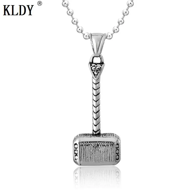 KLDY Viking Pendant Quake Hammer Mjolnir Necklace Avengers Dark World Necklace Pendant Men's Stainless Steel Jewelry Wholesale
KLDY Viking Pendant Quake Hammer Mjolnir Necklace Avengers Dark World Necklace Pendant Men's Stainless Steel Jewelry Wholesale