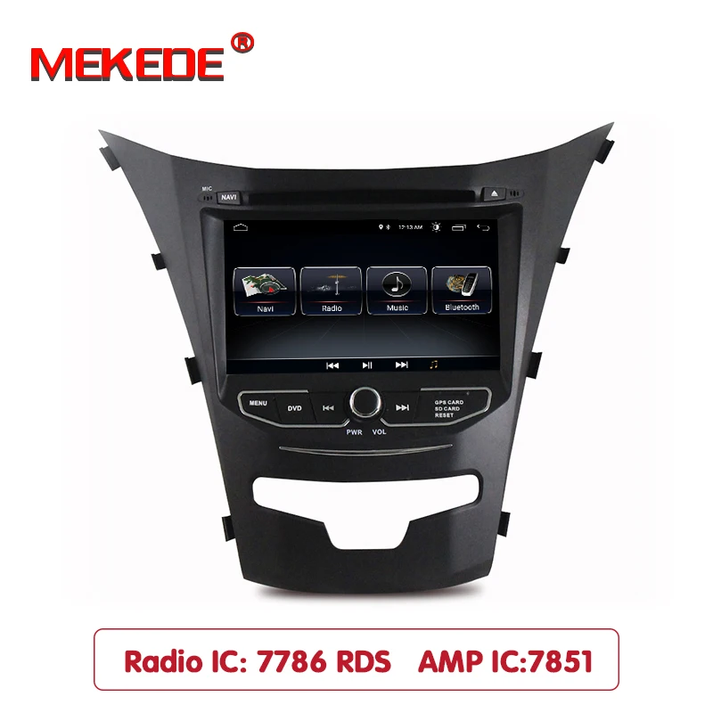 MEKEDE Android 8.1 Car DVD GPS Navigation for SsangYong Korando Actyon 2014 2015 Car Radio Stereo Wifi 3G DVR Mirror link
MEKEDE Android 8.1 Car DVD GPS Navigation for SsangYong Korando Actyon 2014 2015 Car Radio Stereo Wifi 3G DVR Mirror link