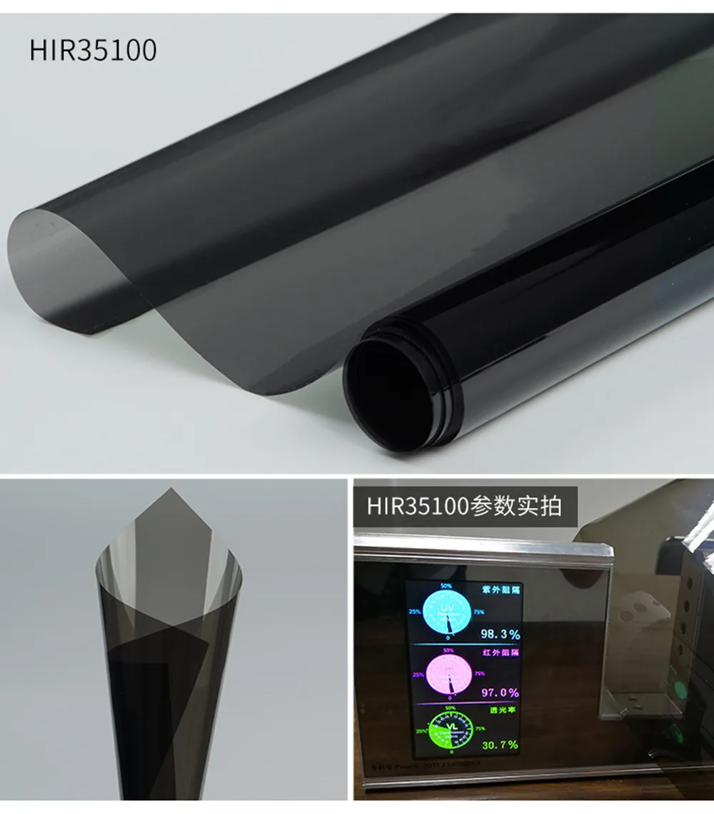 Auto Car Vehicle Window Tint 35%VLT Nano Ceramic Solar Tint Film High Heat Insulation Self Adhesive Sticker width:50cm/20"
Auto Car Vehicle Window Tint 35%VLT Nano Ceramic Solar Tint Film High Heat Insulation Self Adhesive Sticker width:50cm/20"