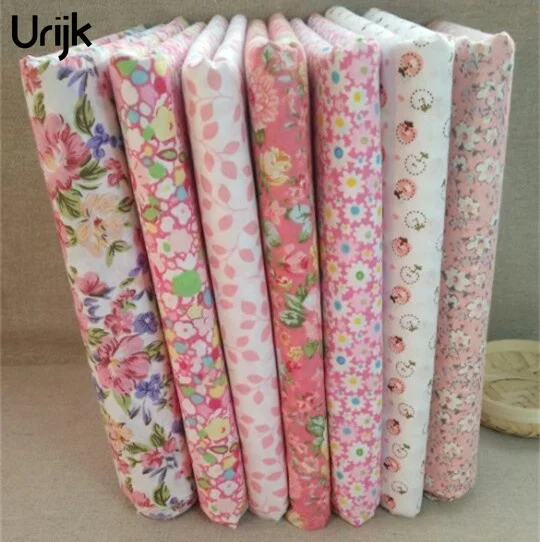 Urijk 7Pcs/Lot 25*25cm Mixed Flower Pink DIY Sewing Accessories Fabric For Patchwork Sewing Cloth Fabric Textile Doll
Urijk 7Pcs/Lot 25*25cm Mixed Flower Pink DIY Sewing Accessories Fabric For Patchwork Sewing Cloth Fabric Textile Doll