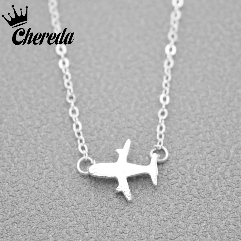 Chereda Aircraft Airplane Plane Pendant Necklace Handmade Women Jewelry Gift Collar Fine Elegant Accessories Wedding Party Gift
Chereda Aircraft Airplane Plane Pendant Necklace Handmade Women Jewelry Gift Collar Fine Elegant Accessories Wedding Party Gift