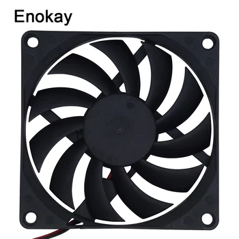 1 Piece Real Hot Sale Water Cooler Computer Enokay 8cm For 5v/12v DC 2PIN Cooler Fan 8010s 80mm 80x80x10mm Ventilator Fan 1pcs
1 Piece Real Hot Sale Water Cooler Computer Enokay 8cm For 5v/12v DC 2PIN Cooler Fan 8010s 80mm 80x80x10mm Ventilator Fan 1pcs