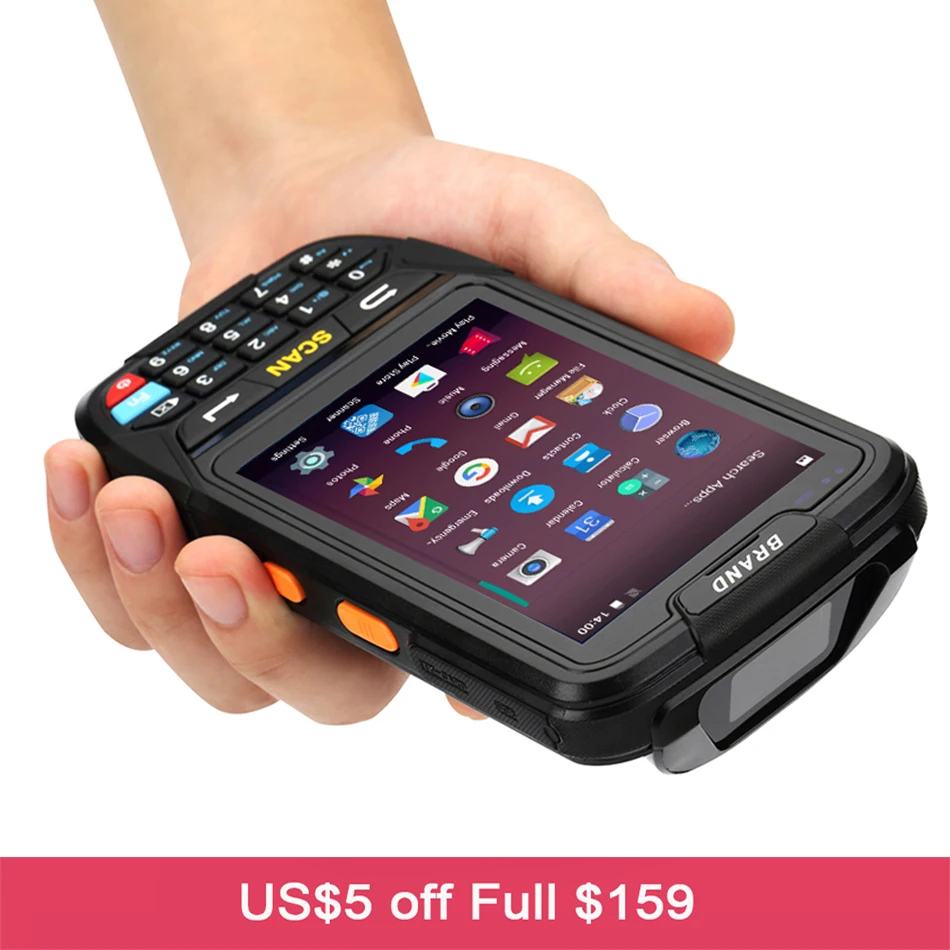 Free Shipping High Performance Wireless Barcode scanner 1D 2D Bluetooth Android 7.0 Handheld Data Terminal Rugged PDA
Free Shipping High Performance Wireless Barcode scanner 1D 2D Bluetooth Android 7.0 Handheld Data Terminal Rugged PDA
